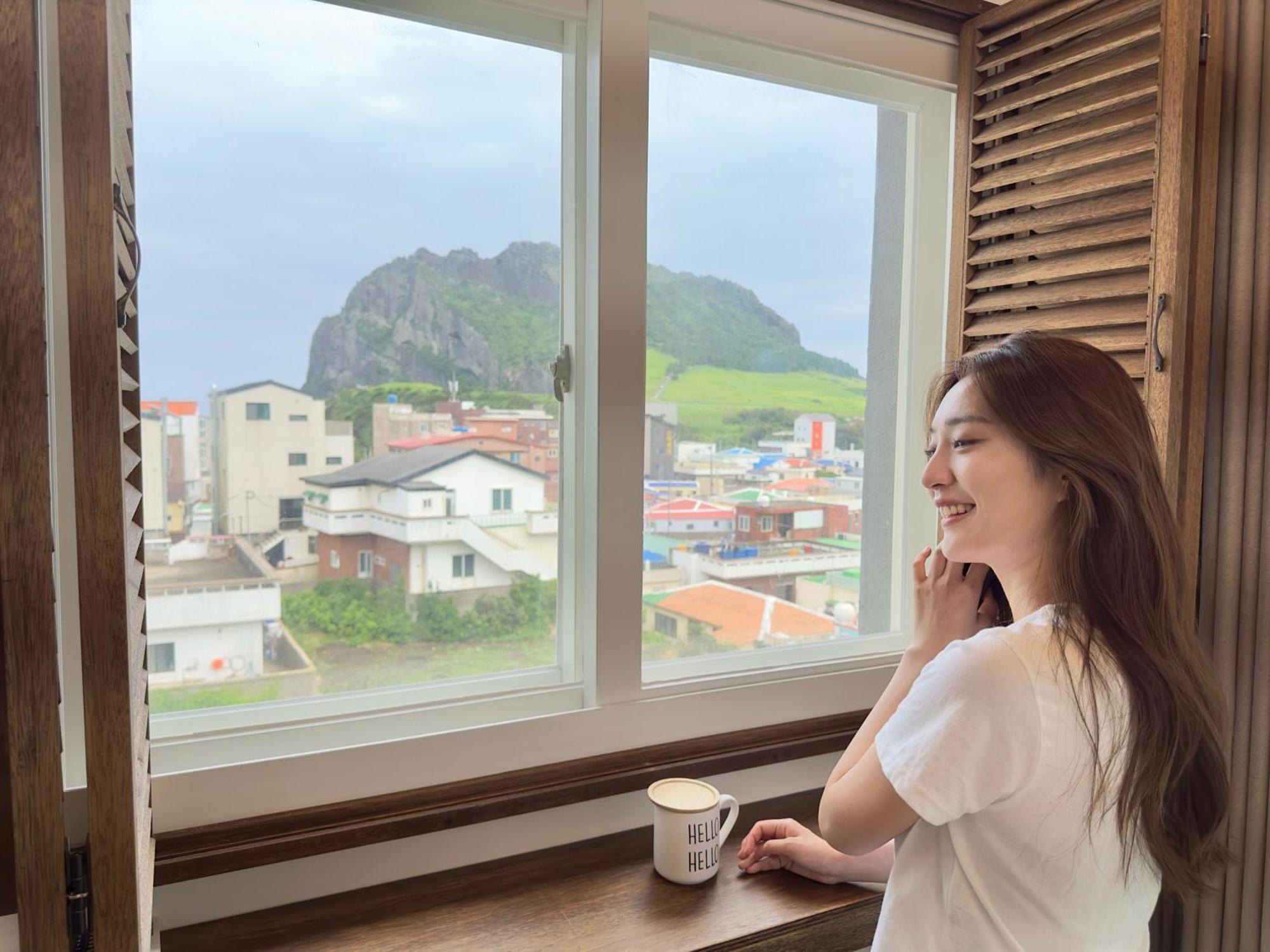 Pureun Jeju Pension Seogwipo Exterior foto